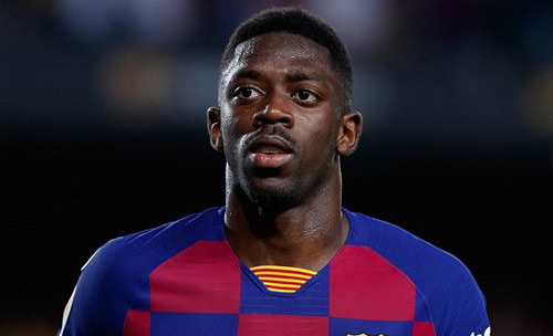 Man Utd consider Barcelona attacker Dembele transfer gamble