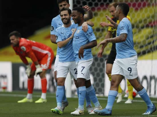 Raheem Sterling brace for Manchester City increases Watford drop fears