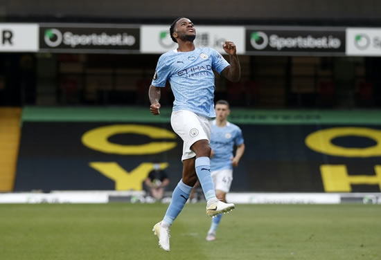 Raheem Sterling brace for Manchester City increases Watford drop fears