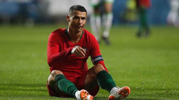 Ronaldo forced to sit out Portugal training with toe infection as he seeks 100 goal record