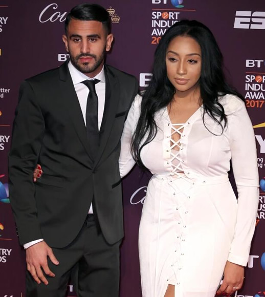 Boxer Anthony Joshua spotted on nights out with estranged wife of Man City ace Riyad Mahrez