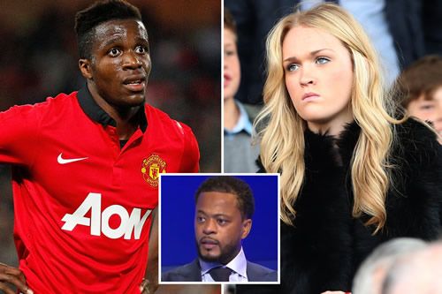 Wilfried Zaha sidelined from Man Utd action after rumours of affair with David Moyes’ daughter, says Patrice Evra