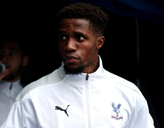 GROUNDED EAGLE Crystal Palace boss Roy Hodgson says Wilfried Zaha will STAY at club even if there is a late transfer bid
