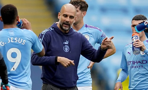 Man City boss Guardiola hits out: This is NOT proper football - there's no fans