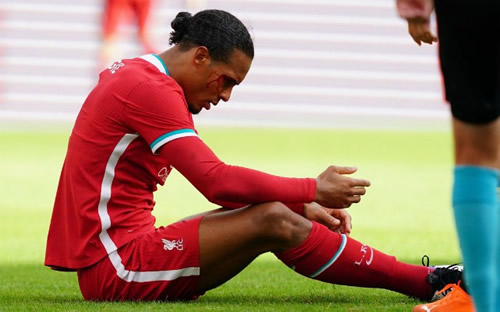 “I’ll be back” – Liverpool star Virgil van Dijk issues a message to the fans after injury diagnosis