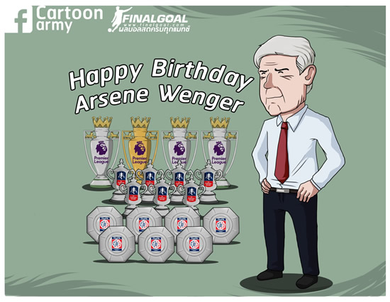 7M Daily Laugh - Happy 71st birthday, Arsene Wenger