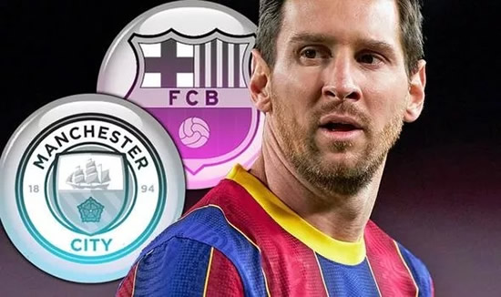 Lionel Messi statement to put Man City on red alert ahead of January transfer window