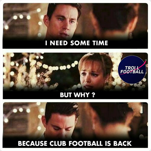 7M Daily Laugh - Club football is back from today