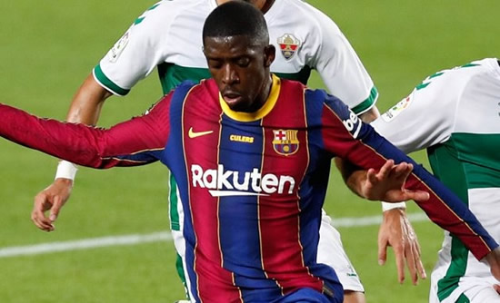 Man Utd remain in hunt for Barcelona attacker Ousmane Dembele