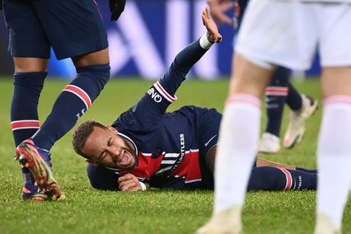 Neymar carried off on stretcher in TEARS as PSG await result of scans after horror tackle on Brazilian star