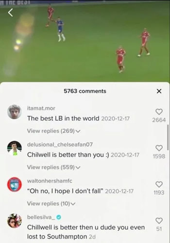 Chelsea star Thiago Silva's wife takes bizarre swipe at Liverpool's Andy Robertson on social media