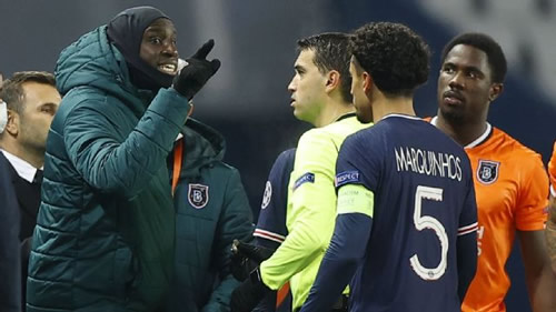 UEFA suspends official at centre of PSG-Istanbul Basaksehir racism storm