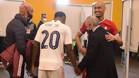 The chat between Florentino Perez, Fabinho and Vinicius: What a player you have...