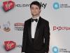 Magical support: Daniel Radcliffe attended in a dapper tuxedo and bow tie