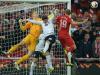 Joe Hart clears the danger as Poland attack
