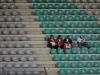 These Peru fans made sure no one took their seats by getting to the ground nice and early.