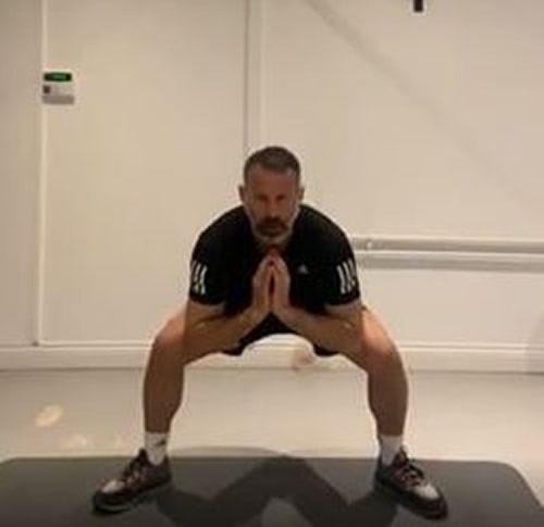 Ryan Giggs becomes fitness instructor during coronavirus lockdown as ex-Man Utd star gives 25-minute online workout