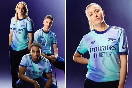 Arsenal release 2024-25 third kit with bold new colour as fans say 'I love it'