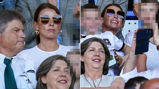 Coleen Rooney smiles in crowd as she enjoys Plymouth opener with kids… despite husband Wayne's side getting hammered