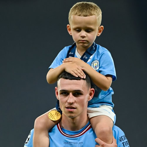 BREAKS THE NET Phil Foden’s son, 5, set to become star by entertaining fans as a YouTuber