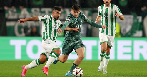 Tottenham scouting report on four wonderkids as Mikey Moore sends message vs Ferencvaros