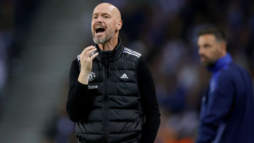 Ten Hag: Man United players 'switched off' to blow lead at Porto