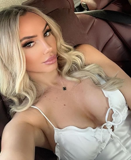 MUM'S THE WORD Footballer’s mum who was mistaken for his glamorous Wag stuns in busty selfie leaving fans in disbelief