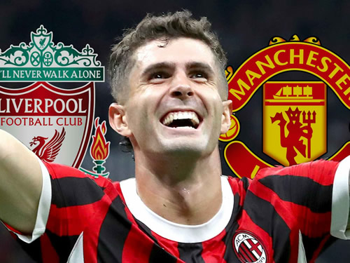 CM: Liverpool and Man Utd eye Pulisic – Milan’s stance and his new valuation