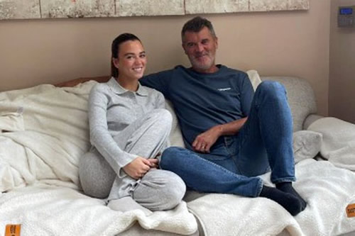 Roy Keane forced to watch daughter's beau net on his England debut in five star performance