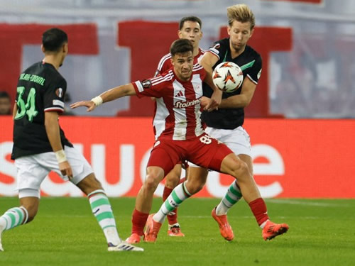 ALL GREEK Man Utd scout Olympiacos wonderkid, 17, who’s already a European champion but face transfer battle for striker