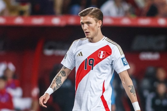 ROLE MODEL Burnley complete transfer of Peru defender Oliver Sonne, 24… whose auntie is a world famous supermodel