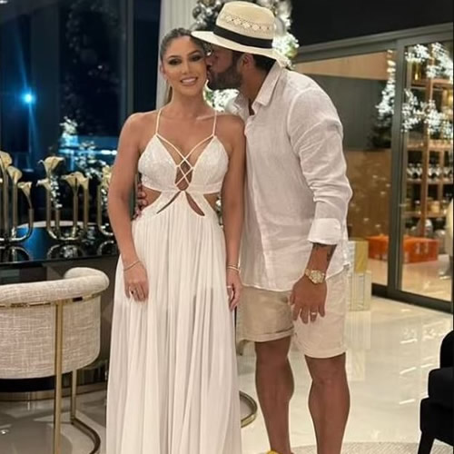 INCREDIBLE HULK ‘We unite in one heart’ gushes Brazil legend Hulk as he marries ex-wife’s NIECE in lavish wedding ceremony