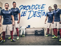 France showed their new kit