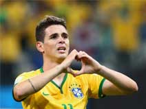 Oscar scored Brazil the winner.