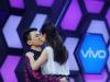 Chiness gymnastics queen Liu Xuan showed her kiss skill in a entertainment programme