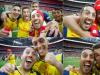 Santi Cazorla took a series of selfies with Tom Jenkins’ unguarded camera at the end of the final. 
