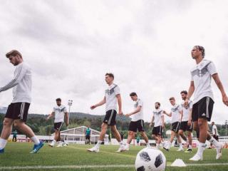 Joachim Low's men preparing for World Cup title defense