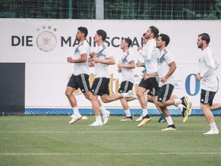 Germany stars train ahead of World Cup warm-up matches