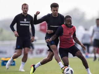 England train ahead of World Cup warm-up matches