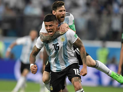 PICTURE SPECIAL: Nigeria 1 - 2 Argentina