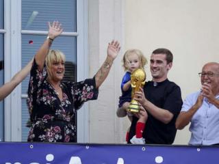 Antoine Griezmann returned to hometown with World Cup trophy