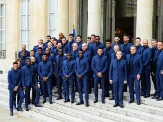 Macron gives prestigious Legion of Honour order to French team