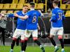 Rangers stunned Borussia Dortmund in a 4-2 away win Credit: AFP