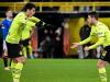 Raphael Guerreiro gave Dortmund slim hope of a second leg comeback Credit: EPA