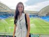 The Amex was Claudia's second home and she regularly watched Cucurella play