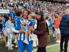 Cucurella invited his partner and two sons onto the pitch for the final home game of the season
