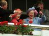 The Queen was often spotted at the races as she enjoyed watching horse racin Credit: Arthur Edwards / The Sun