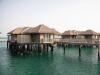 Banana Island boasts chalets built on stilts in the sea which costs £6,000-a-night Credit: Alamy